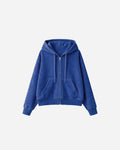 Terry hoodie zip